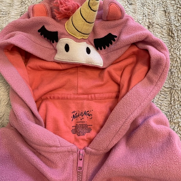 Nick & Nora onesie sleepwear‎ unicorn M - Picture 2 of 8